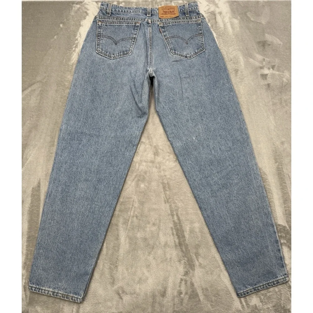 Vintage Levis 560 Jeans Mens 33x32 Blue Denim Loose Fit Tapered Leg Baggy 90s